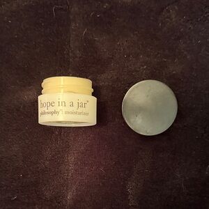 Philosophy Hope in a Jar with Silver Lid